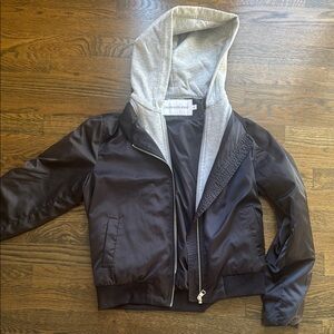 Calvin Klein Black and Gray Jacket
